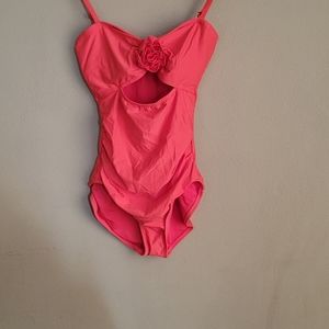 Kate Spade peep hole one piece swimsuit sz Med